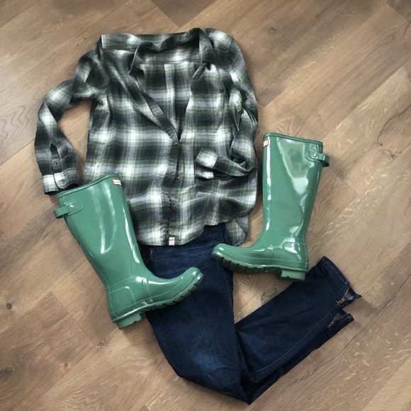 Hunter Adjustable Back Rain Boots - Picture 3 of 4